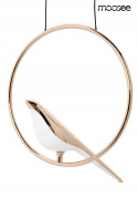 LAMPA WISZĄCA BIRD DISC LED metal ZŁOTA akryl BIAŁY podsufitka CZARNA Moosee MOOSEE do domu i do lokalu LAMPA WISZĄCA BIRD DISC LED metal ZŁOTA akryl BIAŁY podsufitka CZARNA Moosee MOOSEE do domu i do lokalu
