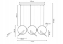 LAMPA WISZĄCA BIRD LINE LED metalowa ZŁOTA akryl BIAŁY PTAKI Moosee MOOSEE do salonu jadalni hotelu restauracji LAMPA WISZĄCA BIRD LINE LED metalowa ZŁOTA akryl BIAŁY PTAKI Moosee MOOSEE do salonu jadalni hotelu restauracji
