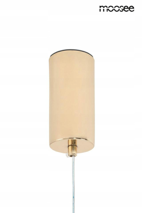 LAMPA WISZĄCA LED OMBRE 60 złota STAL OSŁONA KLOSZA AKRYL Moosee MOOSEE LAMPA WISZĄCA LED OMBRE 60 złota STAL OSŁONA KLOSZA AKRYL Moosee MOOSEE