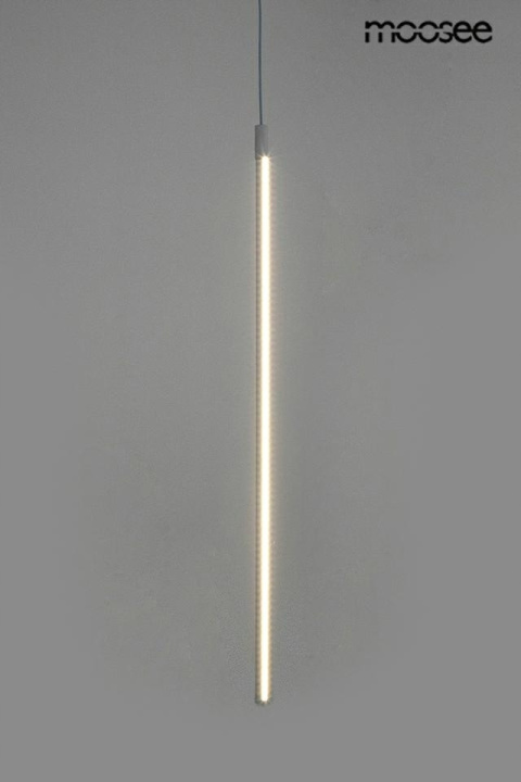 LAMPA WISZĄCA LED OMBRE 80 biała STAL OSŁONA KLOSZA AKRYL Moosee MOOSEE LAMPA WISZĄCA LED OMBRE 80 biała STAL OSŁONA KLOSZA AKRYL Moosee MOOSEE