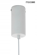LAMPA WISZĄCA LED OMBRE LEVEL 100 biała METALOWA KLOSZ AKRYLOWY Moosee MOOSEE LAMPA WISZĄCA LED OMBRE LEVEL 100 biała METALOWA KLOSZ AKRYLOWY Moosee MOOSEE