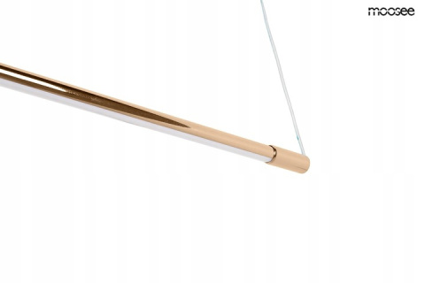 LAMPA WISZĄCA LED OMBRE LEVEL 100 ZŁOTA STAL OSŁONA AKRYLOWA Moosee MOOSEE LAMPA WISZĄCA LED OMBRE LEVEL 100 ZŁOTA STAL OSŁONA AKRYLOWA Moosee MOOSEE