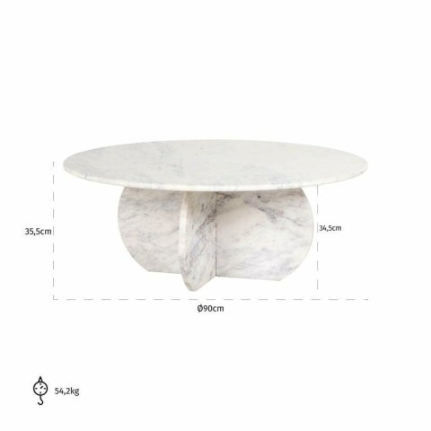 Richmond Interiors RICHMOND stolik kawowy HOLMES 90 Richmond Interiors RICHMOND stolik kawowy HOLMES 90