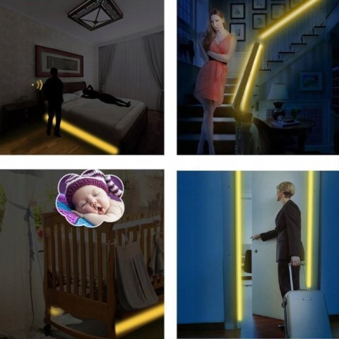 Frankhauer Frankhauer Taśma LED z czujnikiem ruchu Frankhauer Frankhauer Taśma LED z czujnikiem ruchu