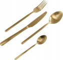 ZESTAW SZTUĆCÓW GLORIA MATT GOLD 16 szt. ZŁOTE stal nierdzewna Kare Design KARE ZESTAW SZTUĆCÓW GLORIA MATT GOLD 16 szt. ZŁOTE stal nierdzewna Kare Design KARE