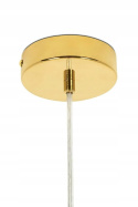 LAMPA wisząca MONETE SINGLE - metal ZŁOTY BŁYSZCZĄCY 3xG9 King Home do jadalni salonu restauracji LAMPA wisząca MONETE SINGLE - metal ZŁOTY BŁYSZCZĄCY 3xG9 King Home do jadalni salonu restauracji