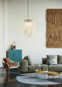 LAMPA WISZĄCA MURANO L CHROM - szkło, metal 3xE14 King Home do wnętrz tradycyjnych i nowoczesnych LAMPA WISZĄCA MURANO L CHROM - szkło, metal 3xE14 King Home do wnętrz tradycyjnych i nowoczesnych