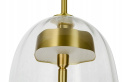 LAMPA WISZĄCA LED CHAPLIN 200 MOSIĄDZ - szkło PRZEZROCZYSTE KING HOME LAMPA WISZĄCA LED CHAPLIN 200 MOSIĄDZ - szkło PRZEZROCZYSTE KING HOME