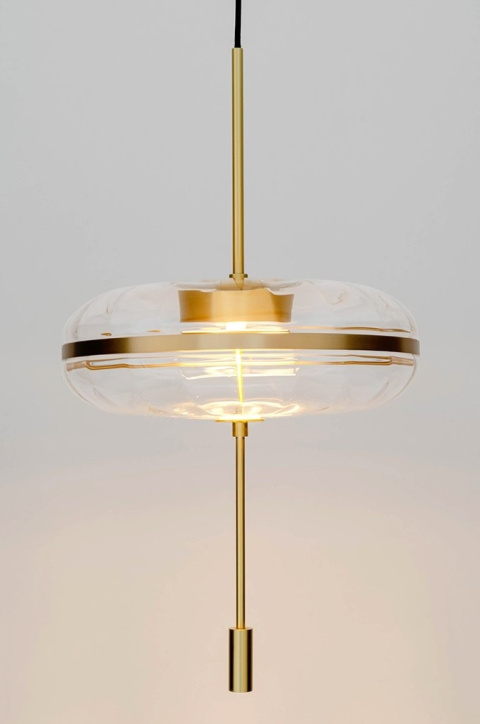 LAMPA WISZĄCA LED CHAPLIN 360 MOSIĄDZ - szkło PRZEZROCZYSTE OKRĄGŁA KING HOME LAMPA WISZĄCA LED CHAPLIN 360 MOSIĄDZ - szkło PRZEZROCZYSTE OKRĄGŁA KING HOME
