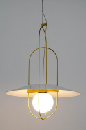LAMPA WISZĄCA LED FUENTE mosiądz - metal szkło KING HOME LAMPA WISZĄCA LED FUENTE mosiądz - metal szkło KING HOME