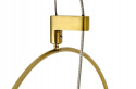 LAMPA WISZĄCA LED FUENTE mosiądz - metal szkło KING HOME LAMPA WISZĄCA LED FUENTE mosiądz - metal szkło KING HOME