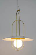 LAMPA WISZĄCA LED FUENTE mosiądz - metal szkło KING HOME LAMPA WISZĄCA LED FUENTE mosiądz - metal szkło KING HOME