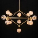 LAMPA WISZĄCA PLANETARIO 15 GOLD ZŁOTA - klosze SZKŁO OSZRONIONE KING HOME LAMPA WISZĄCA PLANETARIO 15 GOLD ZŁOTA - klosze SZKŁO OSZRONIONE KING HOME