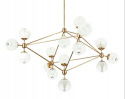 LAMPA WISZĄCA PLANETARIO 15 GOLD ZŁOTA - klosze SZKŁO OSZRONIONE KING HOME LAMPA WISZĄCA PLANETARIO 15 GOLD ZŁOTA - klosze SZKŁO OSZRONIONE KING HOME