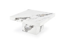 ŁAWA KWADRATOWA MONOLIT MDF okleinowany BIAŁY MARMUR 80x80 HALMAR ŁAWA KWADRATOWA MONOLIT MDF okleinowany BIAŁY MARMUR 80x80 HALMAR