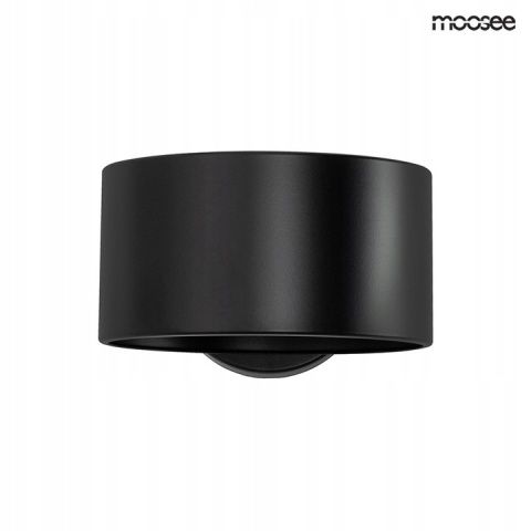 LAMPA ŚCIENNA KINKIET E27 ARRO stal CZARNA Moosee MOOSEE PROSTY I NOWOCZESNY LAMPA ŚCIENNA KINKIET E27 ARRO stal CZARNA Moosee MOOSEE PROSTY I NOWOCZESNY