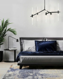 LAMPA WISZĄCA CANDELABR 10 metalowa CZARNA klosze SZKŁO MOŻNA REGULOWAĆ Moosee MOOSEE LAMPA WISZĄCA CANDELABR 10 metalowa CZARNA klosze SZKŁO MOŻNA REGULOWAĆ Moosee MOOSEE
