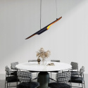 LAMPA WISZĄCA CONTEO CZARNA formowane ALUMINIUM wewnętrzna strona klosza ZŁOTA 2xE27 Moosee MOOSEE LAMPA WISZĄCA CONTEO CZARNA formowane ALUMINIUM wewnętrzna strona klosza ZŁOTA 2xE27 Moosee MOOSEE