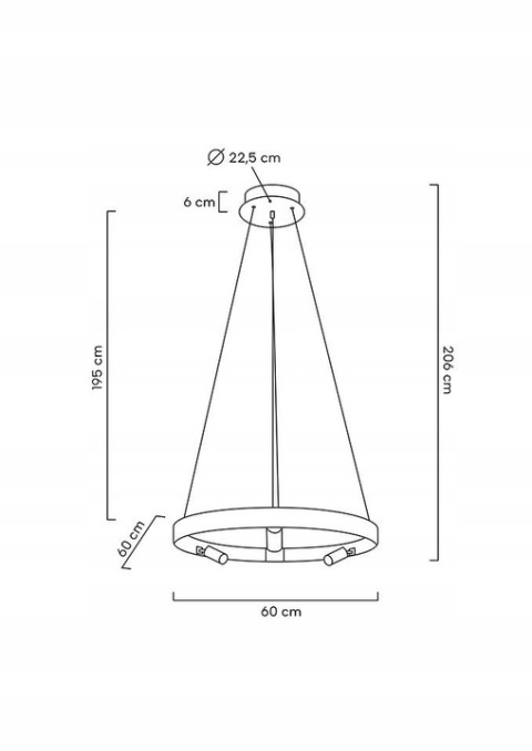 LAMPA WISZACA LED CIRCLE SPOT 60 GOLD stal nierdzewna ZŁOTA osłona akryl Moosee MOOSEE LAMPA WISZACA LED CIRCLE SPOT 60 GOLD stal nierdzewna ZŁOTA osłona akryl Moosee MOOSEE