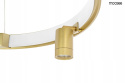 LAMPA WISZĄCA LED CIRCLE SPOT 98 GOLD stal nierdzewna ZŁOTA akryl 4 dodatkowe PUNKTY ŚWIETLNE Moosee MOOSEE LAMPA WISZĄCA LED CIRCLE SPOT 98 GOLD stal nierdzewna ZŁOTA akryl 4 dodatkowe PUNKTY ŚWIETLNE Moosee MOOSEE