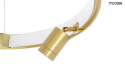 LAMPA WISZĄCA LED CIRCLE SPOT 98 GOLD stal nierdzewna ZŁOTA akryl 4 dodatkowe PUNKTY ŚWIETLNE Moosee MOOSEE LAMPA WISZĄCA LED CIRCLE SPOT 98 GOLD stal nierdzewna ZŁOTA akryl 4 dodatkowe PUNKTY ŚWIETLNE Moosee MOOSEE
