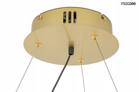 LAMPA WISZĄCA LED CIRCLE SPOT 98 GOLD stal nierdzewna ZŁOTA akryl 4 dodatkowe PUNKTY ŚWIETLNE Moosee MOOSEE LAMPA WISZĄCA LED CIRCLE SPOT 98 GOLD stal nierdzewna ZŁOTA akryl 4 dodatkowe PUNKTY ŚWIETLNE Moosee MOOSEE