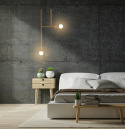 LAMPA WISZĄCA RIVA 2 ZŁOTA METALOWA E27 Moosee MOOSEE LAMPA WISZĄCA RIVA 2 ZŁOTA METALOWA E27 Moosee MOOSEE
