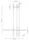 LAMPA WISZĄCA E27 RIVA 5 ZŁOTA STAL Moosee MOOSEE LAMPA WISZĄCA E27 RIVA 5 ZŁOTA STAL Moosee MOOSEE
