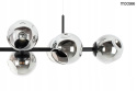 LAMPA wisząca SUFITOWA ROMEO BLACK stal CZARNA klosze SZKŁO DYMIONE 8xE14 Moosee MOOSEE LAMPA wisząca SUFITOWA ROMEO BLACK stal CZARNA klosze SZKŁO DYMIONE 8xE14 Moosee MOOSEE