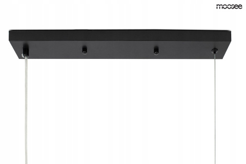 LAMPA wisząca SUFITOWA ROMEO BLACK stal CZARNA klosze SZKŁO DYMIONE 8xE14 Moosee MOOSEE LAMPA wisząca SUFITOWA ROMEO BLACK stal CZARNA klosze SZKŁO DYMIONE 8xE14 Moosee MOOSEE