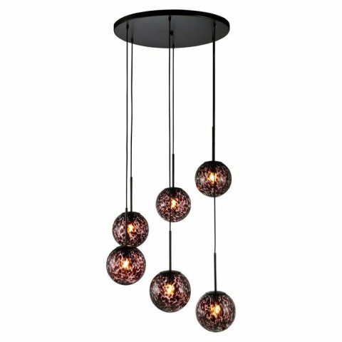 Richmond Interiors RICHMOND lampa wisząca KYANA L czarna Richmond Interiors RICHMOND lampa wisząca KYANA L czarna