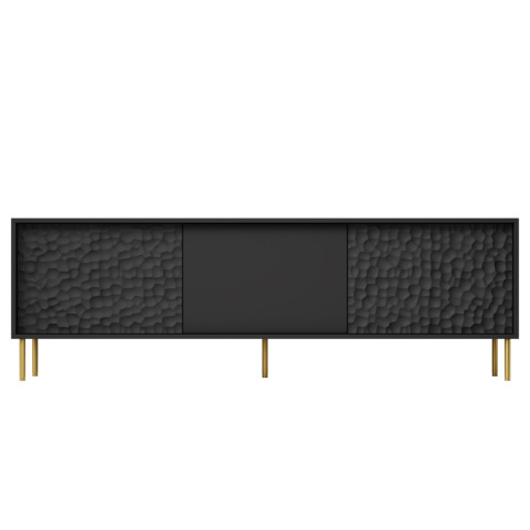 STOLIK RTV BULLET RTV-1 180 cm PŁYTA LAMINOWANA czarny, nogi: METAL ZŁOTY HALMAR STOLIK RTV BULLET RTV-1 180 cm PŁYTA LAMINOWANA czarny, nogi: METAL ZŁOTY HALMAR