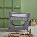 Shnuggle Shnuggle Łóżeczko Dostawne Air Lite Bedside Crib Grey