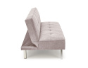 SOFA KANAPA ROZKŁADANA CARLITO TAPICERKA TKANINA BEŻOWA NOGI STAL CHROMOWANA HALMAR SOFA KANAPA ROZKŁADANA CARLITO TAPICERKA TKANINA BEŻOWA NOGI STAL CHROMOWANA HALMAR