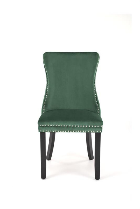 Halmar ALDA krzesło ciemny zielony, drewno lite / tkanina velvet Halmar ALDA krzesło ciemny zielony, drewno lite / tkanina velvet