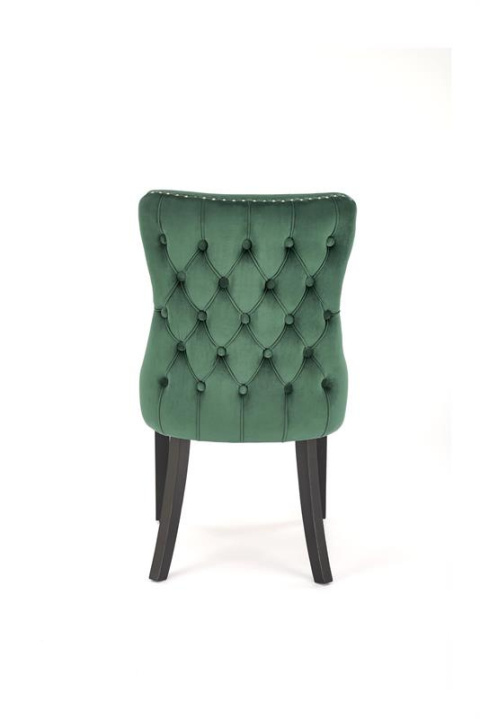 Halmar ALDA krzesło ciemny zielony, drewno lite / tkanina velvet Halmar ALDA krzesło ciemny zielony, drewno lite / tkanina velvet