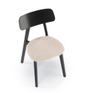 Halmar HYLO krzesło beżowy / tap: SERTA 2 drewno, MDF, tkanina Halmar HYLO krzesło beżowy / tap: SERTA 2 drewno, MDF, tkanina