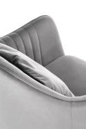 Halmar K464 krzesło popiel, tkanina - velvet / stal malowana proszkowo Halmar K464 krzesło popiel, tkanina - velvet / stal malowana proszkowo