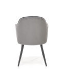 Halmar K464 krzesło popiel, tkanina - velvet / stal malowana proszkowo Halmar K464 krzesło popiel, tkanina - velvet / stal malowana proszkowo