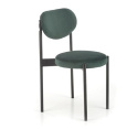 Halmar K509 krzesło ciemny zielony, tkanina - velvet / metal Halmar K509 krzesło ciemny zielony, tkanina - velvet / metal