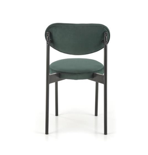 Halmar K509 krzesło ciemny zielony, tkanina - velvet / metal Halmar K509 krzesło ciemny zielony, tkanina - velvet / metal