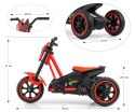 Milly Mally Milly Mally Gokart na pedały Rider Red Milly Mally Milly Mally Gokart na pedały Rider Red