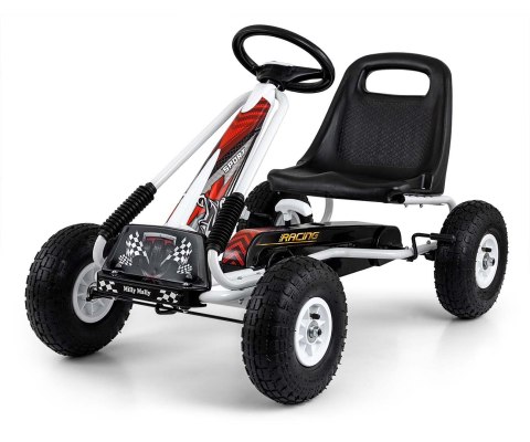 Milly Mally Milly Mally Gokart na pedały Thor White Milly Mally Milly Mally Gokart na pedały Thor White