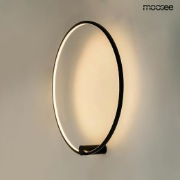Moosee MOOSEE lampa ścienna HOOP 60 czarna