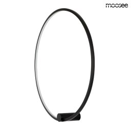 Moosee MOOSEE lampa ścienna HOOP 80 czarna