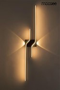 LAMPA ścienna KINKIET LED ROCHE 100 CZARNY STAL SZKŁO AKRYL Moosee MOOSEE LAMPA ścienna KINKIET LED ROCHE 100 CZARNY STAL SZKŁO AKRYL Moosee MOOSEE