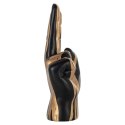Richmond Interiors RICHMOND dekoracja HAND PEACE czarno-złota Richmond Interiors RICHMOND dekoracja HAND PEACE czarno-złota