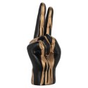 Richmond Interiors RICHMOND dekoracja HAND PEACE czarno-złota Richmond Interiors RICHMOND dekoracja HAND PEACE czarno-złota