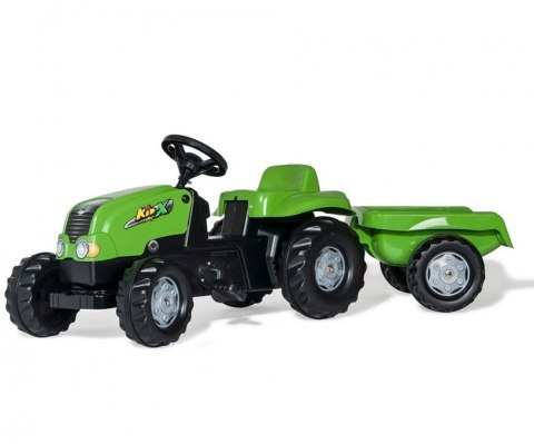 Rolly Toys Rolly Toys 012169 Traktor Rolly Kid z przyczepą Zielony Rolly Toys Rolly Toys 012169 Traktor Rolly Kid z przyczepą Zielony