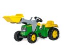 Rolly Toys Rolly Toys 023110 Traktor Rolly Kid John Deere z łyżką i przyczepą